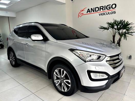 HYUNDAI - SANTA FÉ - 2013/2014 - Prata - R$ 88.900,00